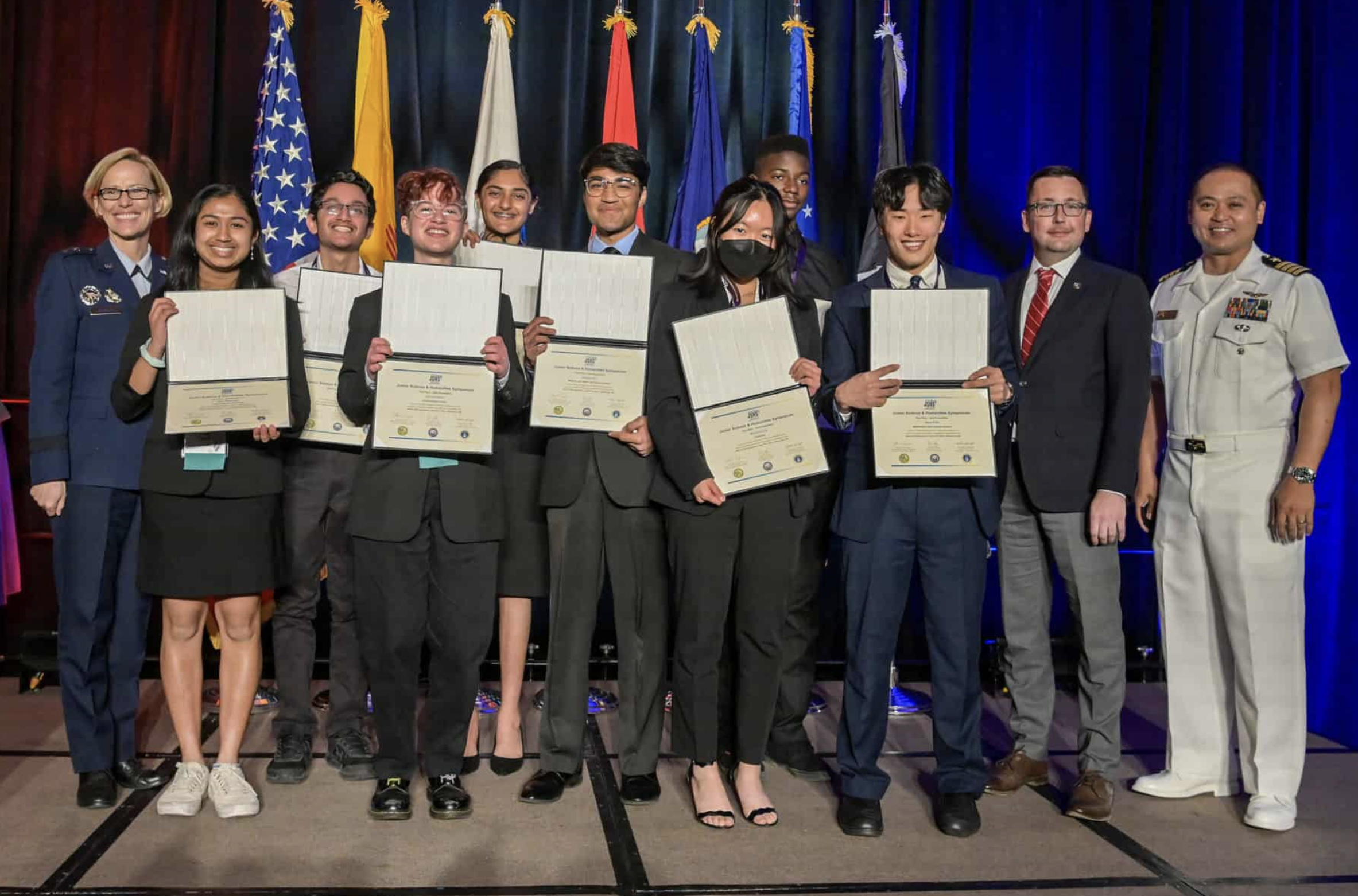 Okezue honored by the department of defense for excellence in engineering in Albuquerque, New Mexico